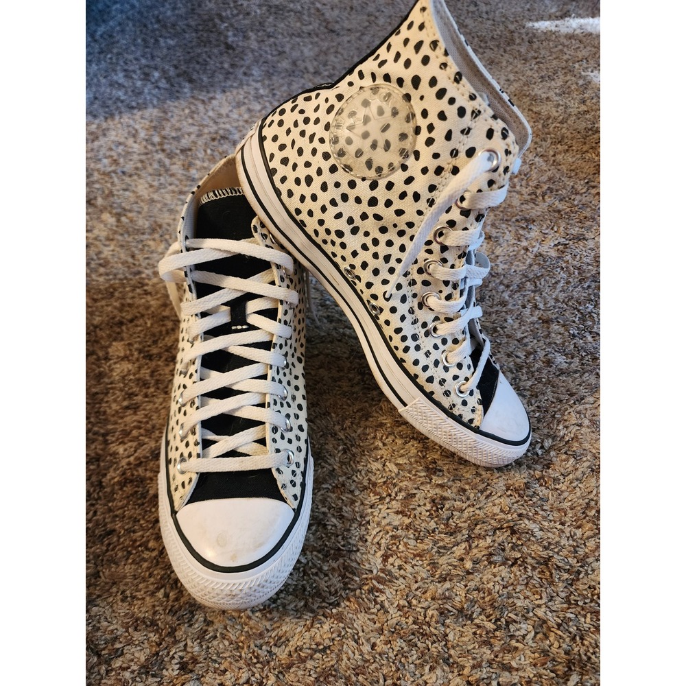 Converse Chuck Taylor All Star Dalmatian Spot Hi-Top Sneakers Women's 10